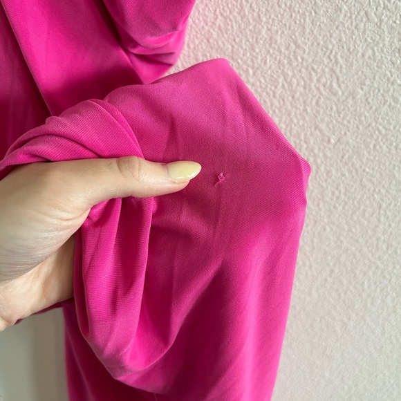 NEW Norma Kamali Diana Gown Orchid Pink - Picture 7 of 8